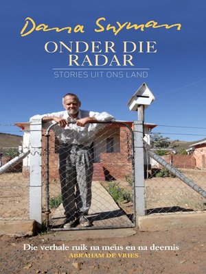 cover image of Onder die radar
